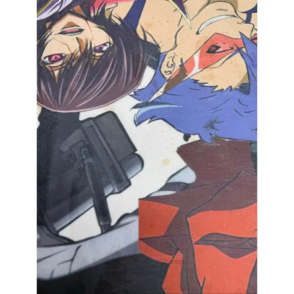 Monkey D Luffy Manga Bed Set 3D Anime Duvet/2 Pillowcases See Description